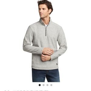 GH Bass Arctic Fleece quarter zip pullover.  Size Med